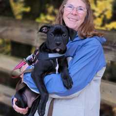 Potato, fostered by Cheryl Deiner