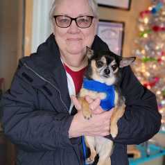 Diego, fostered by Debbie Livingston