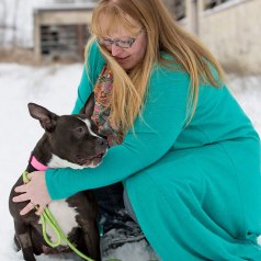 PINK, current foster by Ken & Theresa Snider