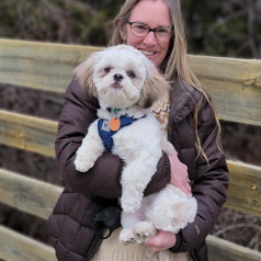 Teddy, fostered by Kim Friday