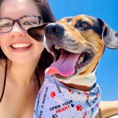 SAMBONE, fostered by Selena Peck