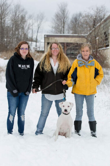 SAM, fostered and adopted by Parna Clark