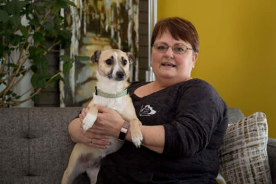 BUFFY, fostered and adopted by Linda Kotrys