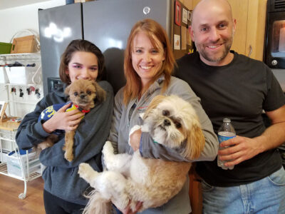 ADELE, fostered and adopted by Laura Clark