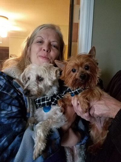 NICKI & SHELBY, fostered by Jennifer Ferguson