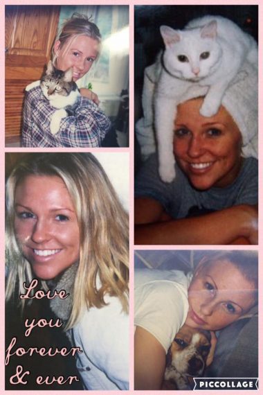 Christie Johnson, the inspiration for Claws and Paws Rescue