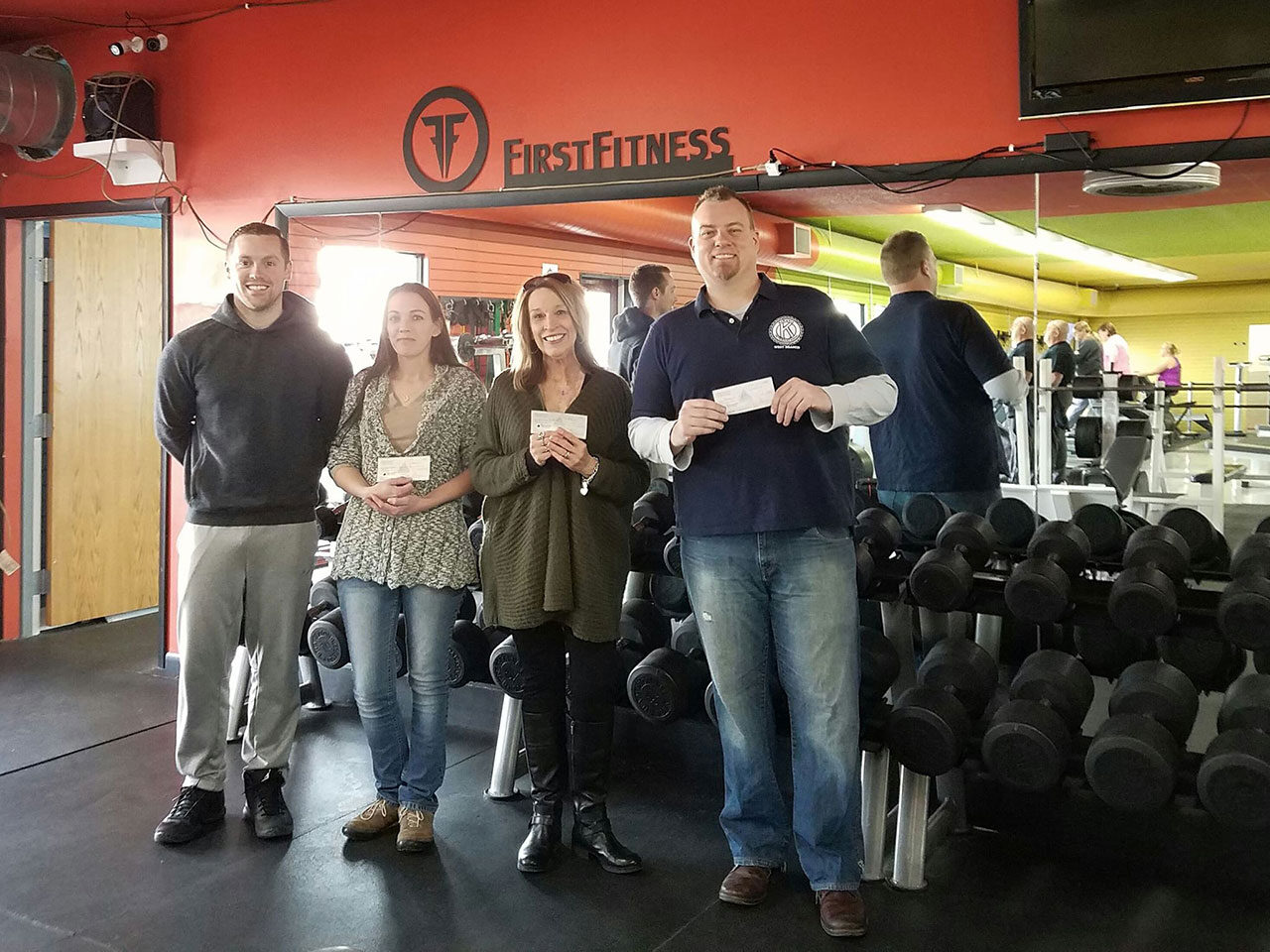 Thank you First Fitness for raising money to help our animals!