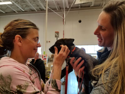Some puppy lovins' @ HOME DEPOT