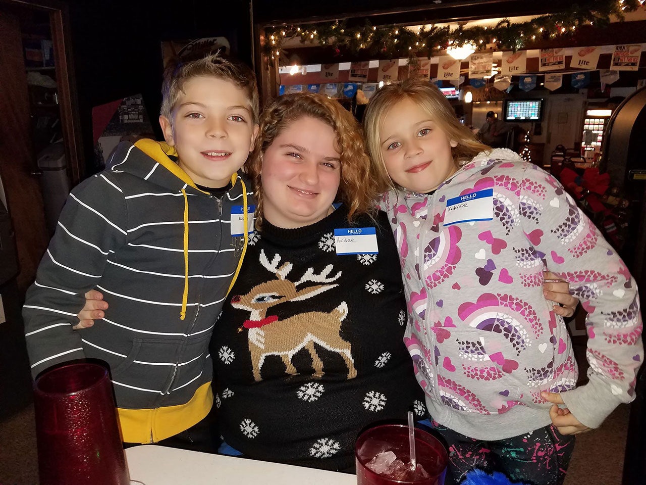 Love our student volunteers!