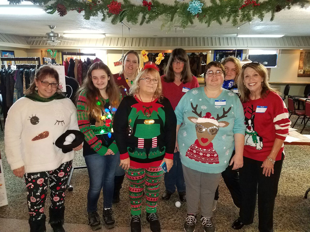 Some of our crazy crew