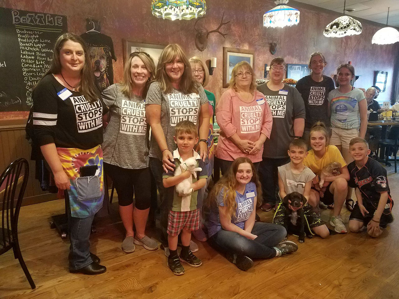 Thank you G's PIZZERIA and volunteer crew!