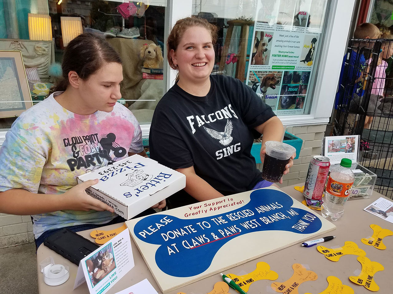 LOVE our student volunteers