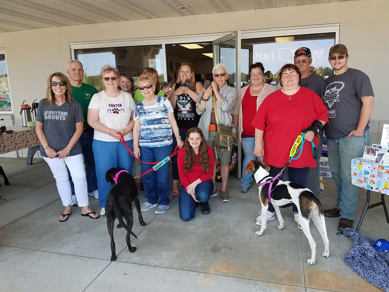 Holistic Pampered Pets adoption event