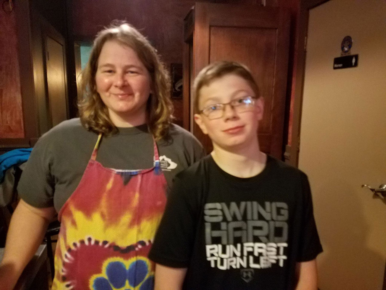 racey and her nephew Corbin